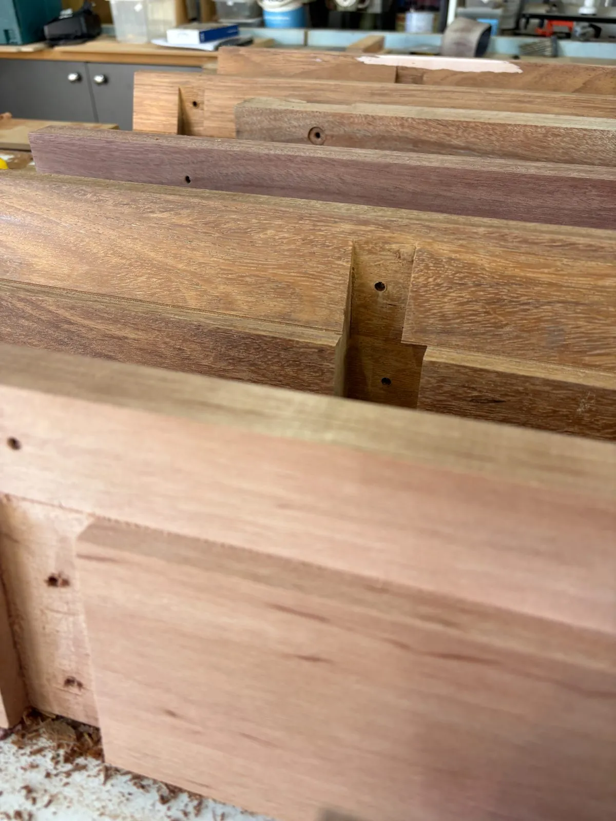 Hardwood stock